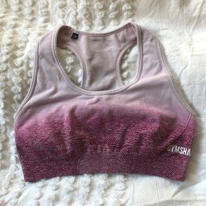Gymshark Ombré Pink Sports Bra